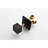 3/4" Extra High Flow Brass Shower Volume Regulating Controller - Matt Black, Adjustable Handle For Precise And Control Cast Metal, Brass, Water
