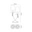 Iron Table Lamp