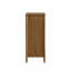 Charmante commode en bois et en rotin avec espace de rangement abondant pour une utilisation polyvalente