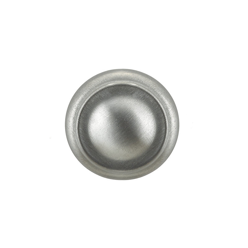 Expression 1 5/16" Diameter Round Knob, Brushed Chrome