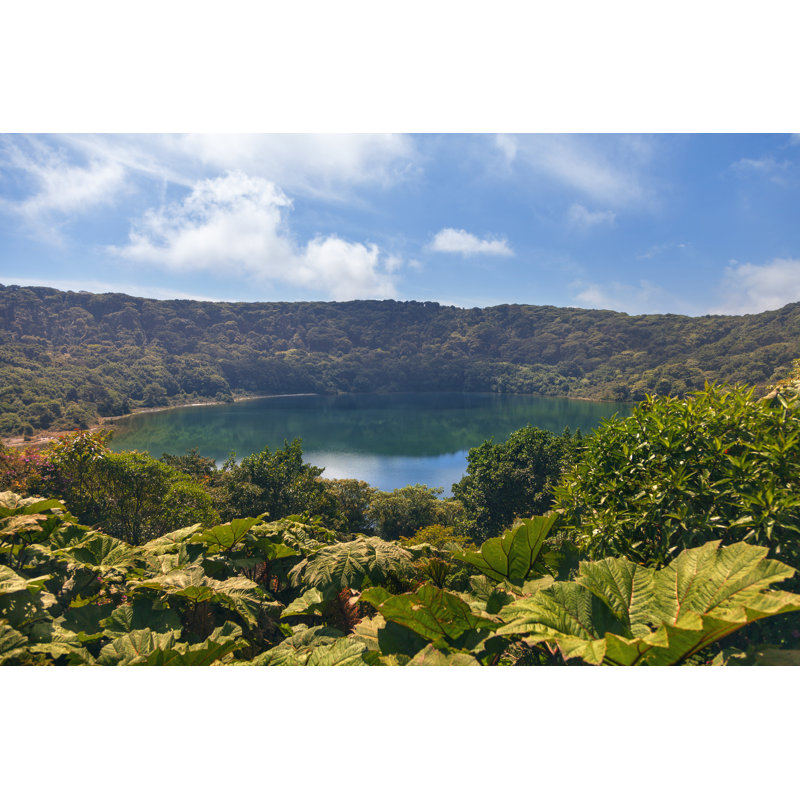 Lake Botos (Poã¡S Volcano) by Fesign - Wrapped Canvas Print, 30cm H x 46cm W x 3.8cm D