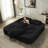 Boneless 80" King-Size Sleeper Sofa Bed Compression Convertible Couch Bed with Blanket-1963441805