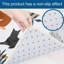 Tapis de cuisine à motif de chats Boho, bleu orange, 2 pièces