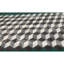 Hexagone pierre naturelle - blanc noir gris, 5/8 po d'épaisseur, convient au plancher et au mur dans différents espaces, carreaux de marbre 12 pièces, décoration idéale