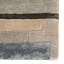 Tapis gris touffeté à la main Sabi-990990130
