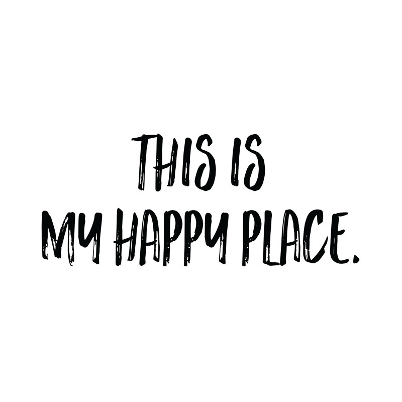 Happy Place 6 - Wrapped Canvas Print, 51cm H x 51cm W x 3.8cm D