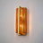 2-Light Ratten Flush Mounted Sconce