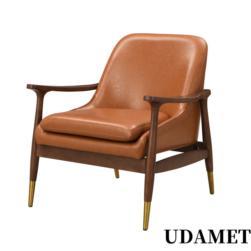 Chaise d'appoint 29,2 po Mid-Century