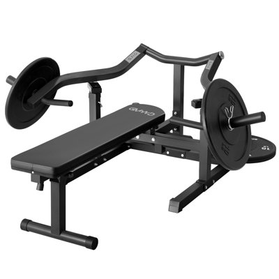 GMWD Chest Press Machine, 1050 lb Capacity, Independent Arms And Adjustable Seat For Home Gym