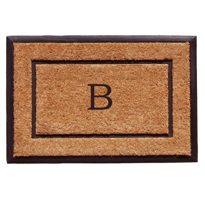 Tapis de porte extérieur antidérapant Barreras, B, L 24 po x L 36 po