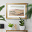 Paysage du Sud-Ouest - Encadré sous verre et sous passe-partout, grand tableau mural pour salon-413317730-413317729