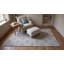 Hand Tufted Wool Geometric Area Rug in Gray-1935045981