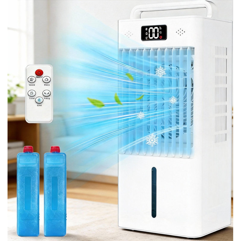 Ventilateur portatif 2,6 gallons avec télécommande