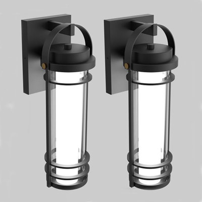 Dimmable 5Cct Led Outdoor Wall Lantern Sconce