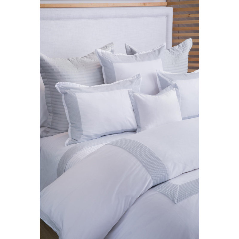 Herron_Duvet Cover, White, Twin Duvet Cover