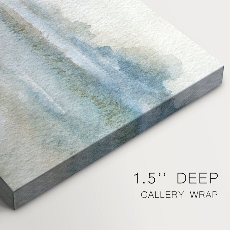 Still Still Waters II - Toile tendue avec châssis - Prêt à accrocher, H 12 po x l 30 po