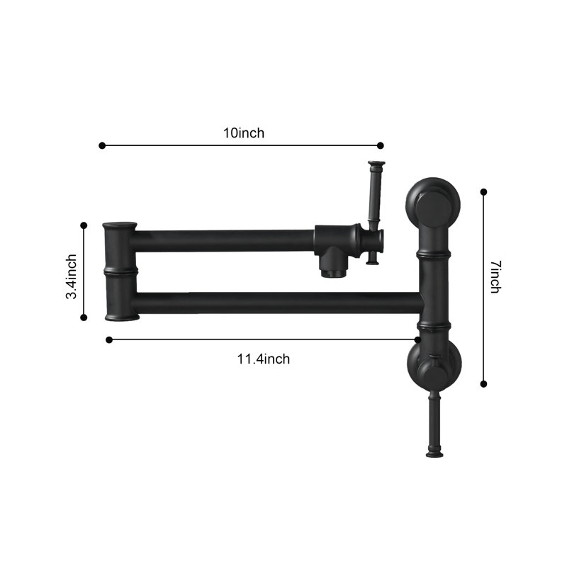 SMARTLET Kitchen Faucet, Matte Black