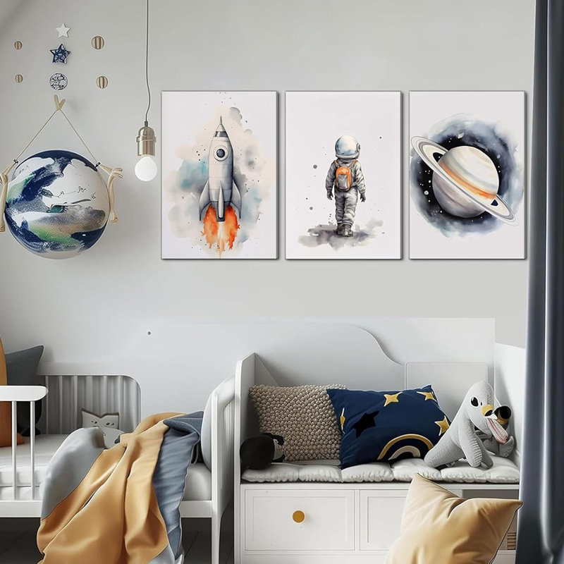 3 Piece Wrapped Canvas Print