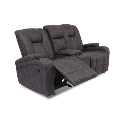 Schroeter Upholstered 74'' Reclining Sofa