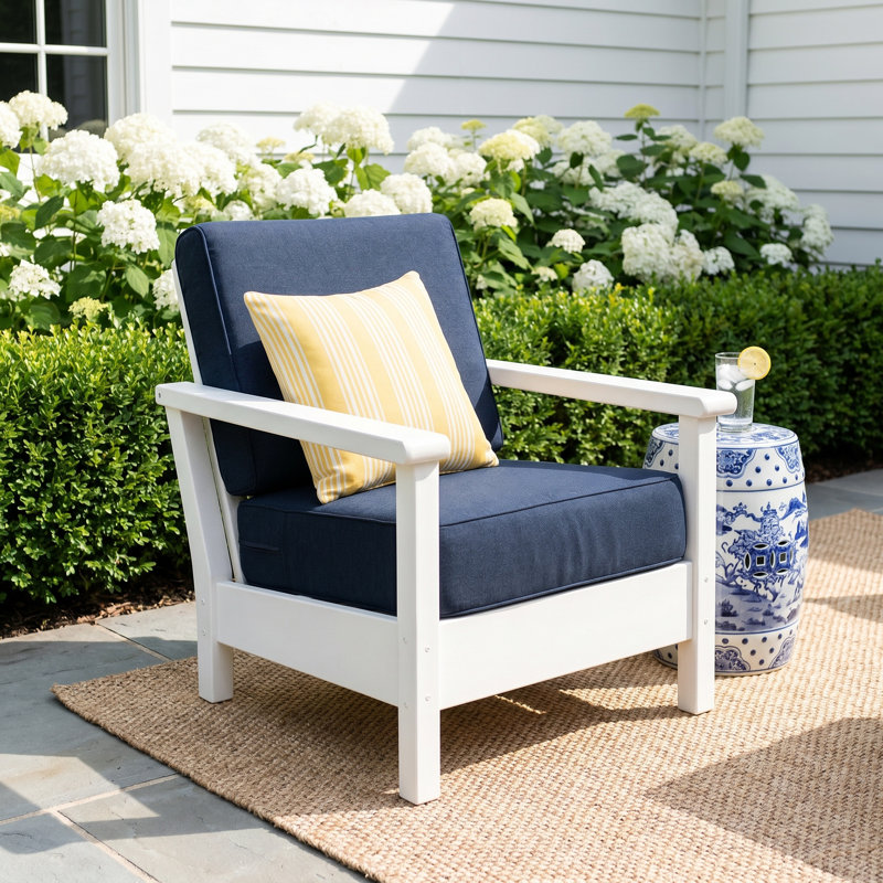 Harbour Deep Seating Chair, Spa, Slate Gray