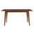 Aniek 60 IN W Brown Modern Wood Dining Table-815142141