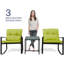 Ensemble de conversation à assise profonde et coussins 3 pièces-921016442