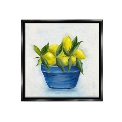" Lemons in Country Bowl " Print