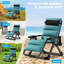 Fauteuil de camping inclinable surdimensionné rembourré-76948158