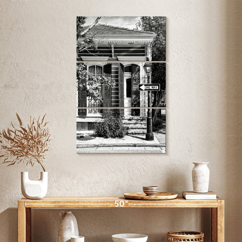 Sireci Art Deco Facade, 38" H x 24" W
