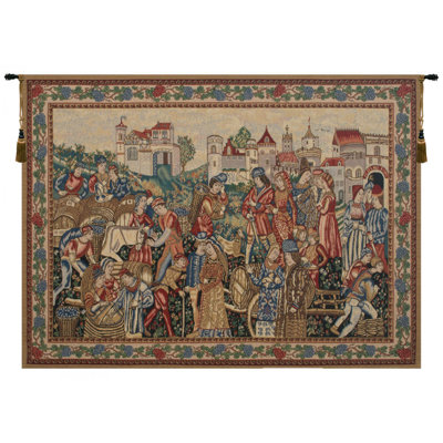 Loom Woven Cotton Blend Wall Hanging