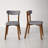 Reginald 18'' H Upholstered Walnut Side Chair