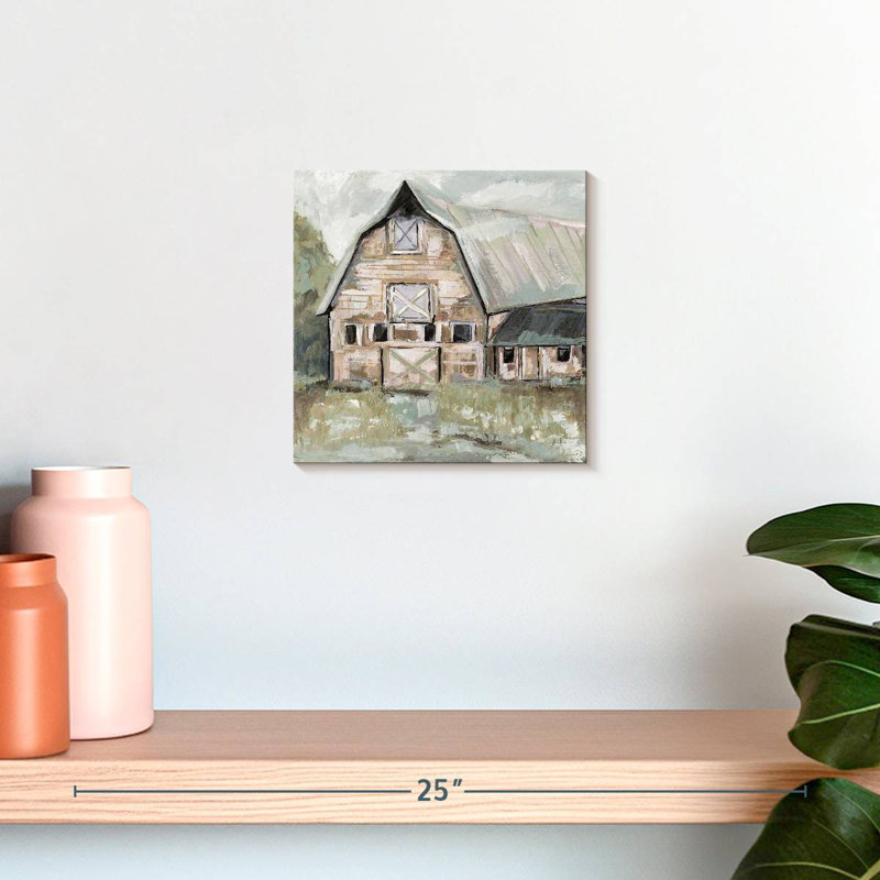 Lilie Going To The Country II Neutral, 10" H x 10" W