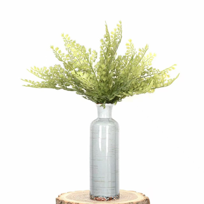 22 po, verdure artificielle, branche de feuillage de fougère, longue tige de ferme pour décorations de table de centre de table de bureau à domicile