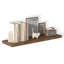  Grandes tablettes flottantes murales pour 1 ensemble de tablettes murales en bois 36 po x 10 po x 1 po avec support mural invisible pour la chambre à coucher, la cuisine, le salon et le bois noir-1401191961-1402919054