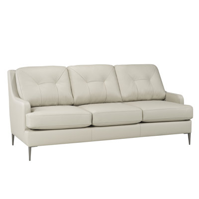 78'' Faux Leather Sofa
