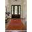 Greysi Collection Digital Print Cotton-Polyester Orange Oriental Rug-862988238