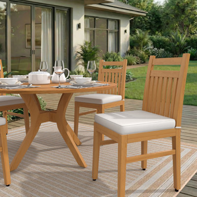 Sunbrella Indoor/Outdoor Dining Chair Cushion