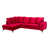 Red is out of stock selected