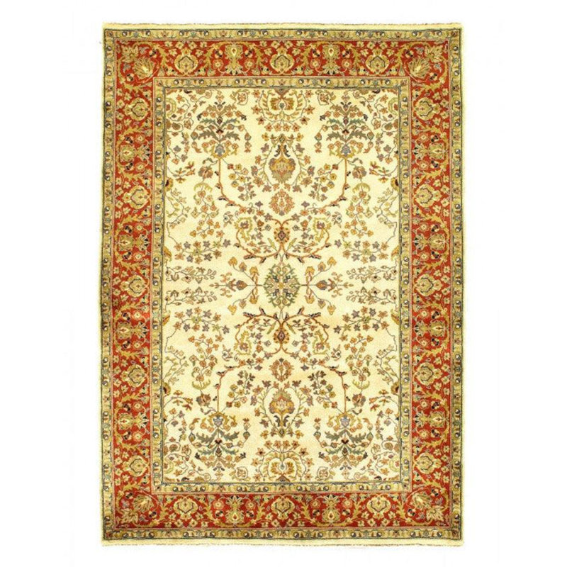 Flaura Oriental Area Rug in Ivory