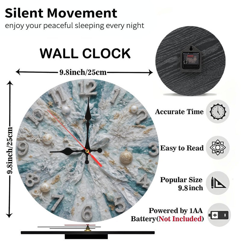 Horloge de Noël