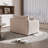 Oversized Upholstered Slipcovered Armchair Comfy Couch Sofa-968984727