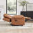 Carell Dual Motor Genuine Leather Power Lift Assist Massage Recliner-259874287