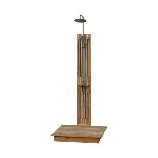 Cascade Floor Shower Polished