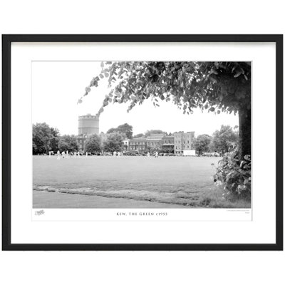 Kew, The Green C1955 by Francis Frith - Single Picture Frame Print