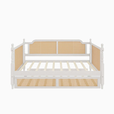 Upholstered Smart LED Bed Frame With Adjustable Height Headboard,No Box Spring Needed,Easy Assembly