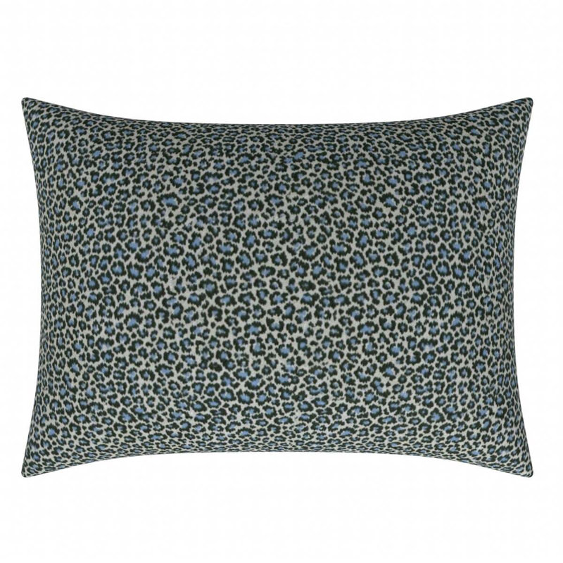 Housse et insert de coussin rectangulaire en coton Studio Line, Étain, 26 po x 39 po