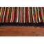 Tapis rayé moderne Gabbeh 3 x 5