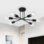 Worley 6-Light 48cm Industrial Sputnik Semi Flush Mount -1562773660