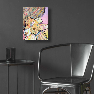 «Lark Manor» «Pixie» par Dean Russo, art mural en verre acrylique