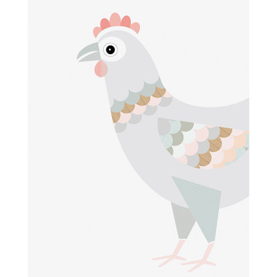 Chicken - Wrapped Canvas Print